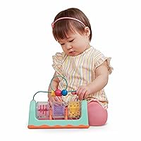 B. toys- B. baby- Bead Maze- Baby Activity Station – Developmental Interactive Baby Toy – Balls, Spinners – Sensory Toys for Babies –Spin, Rattle & Roll- 6 Months +t