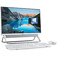 Dell Inspiron 5400 All in One Desktop Computer, 23.8” FHD, Intel 11th Gen i3-1115G4 Upto 4.1GHz, 16GB RAM, 512GB NVMe SSD, Webcam, HDMI, SD-Card, USB Type-C - Windows 10 Pro (Renewed)