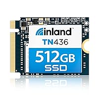 INLAND TN436 512GB M.2 2230 SSD PCIe Gen 4.0x4 NVMe Internal Solid State Drive, 3D TLC NAND Gaming Internal SSD, Compatible with Steam Deck ROG Ally Mini PCs
