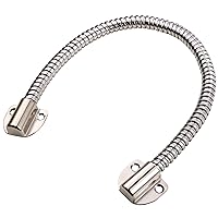 UHPPOTE Flexible Armored Door Loop Wire Protector with Alloy Ends (16
