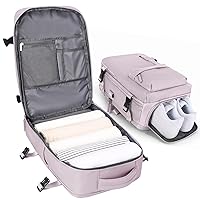 VGCUB Large Travel Backpack Bag for Women Men,Carry on Backpack,17 Inch Laptop Business Work Waterproof Backpack with Laptop Compartment,Person Item Flight Approved,Mochila de Viaje,Pink Large