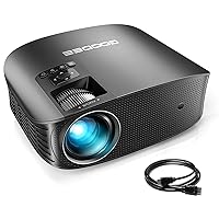 GooDee Projector, 2023 Dolby Native 1080P Video Projector, 15000L Outdoor Movie Projector, 230