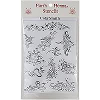 Earth Henna Stencil Transfer Pack, Cola Smith Designs