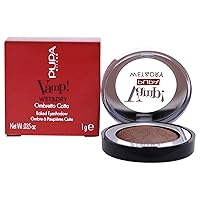 Milano Vamp! Wet And Dry Baked Eyeshadow - Brilliant And Highly Pigmented Colors - Light And Creamy Makeup Formula - Professional Quality Shimmer Powder Eye Shadows - 103 Rose Gold - 0.035 Oz