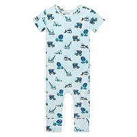 Posh Peanut Baby Rompers Pajamas - Newborn Sleepers Boy Clothes - Kids One Piece PJ - Soft Viscose from Bamboo