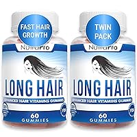 NutraPro Long Hair Gummies – Anti-Hair Loss Supplement for Faster Hair Growth of Weak, Thinning Hair – Grow Long Thick Hair & with Biotin and 10 Hair Vitamins. Just Launched. Mother's Day Special