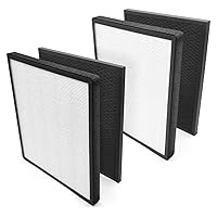 LEVOIT LV-PUR131 Air Purifier Replacement Filter, Activated Carbon Filters Set, LV-PUR131-RF, 2 Pack
