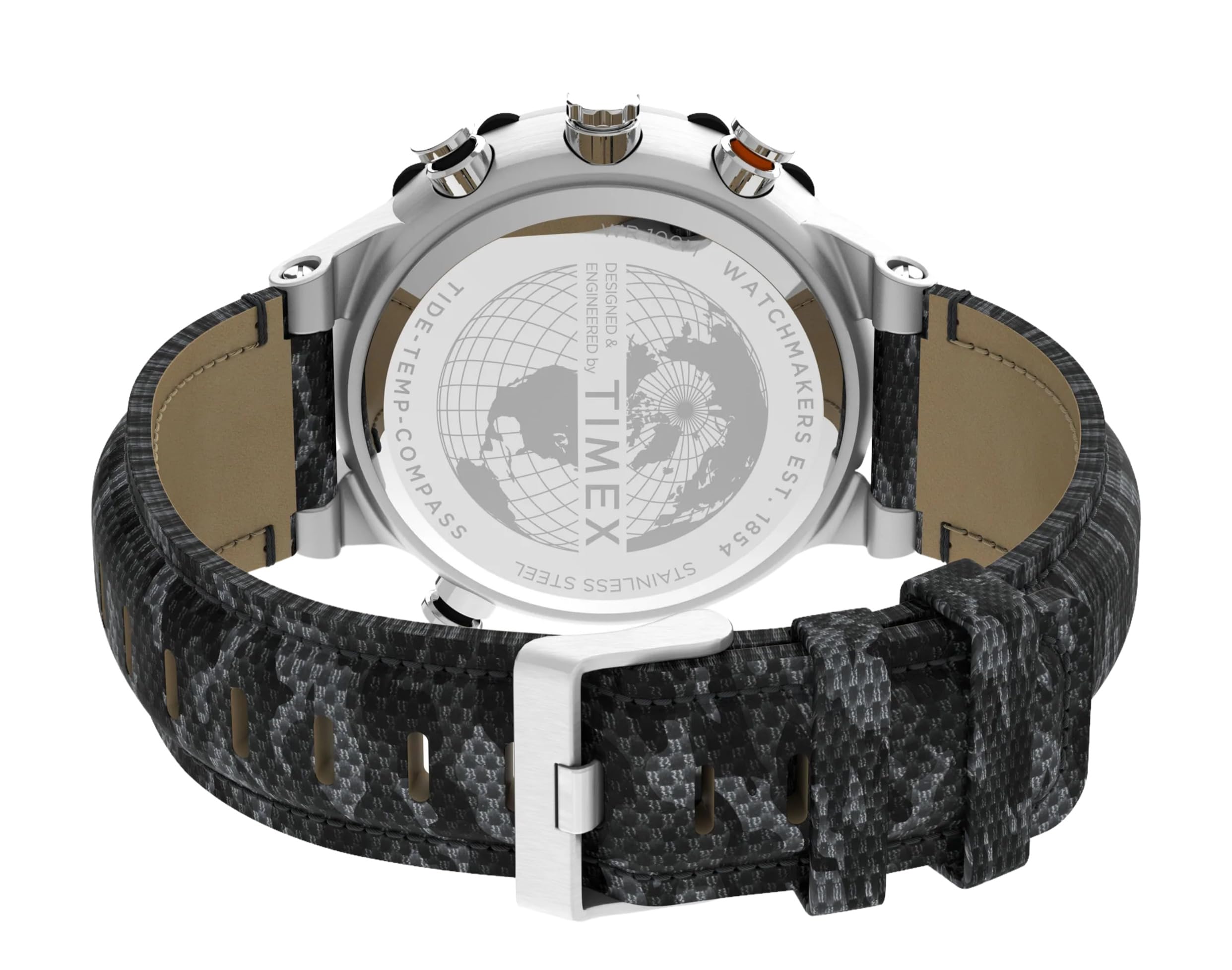 Timex Men's Expedition Tide-Temp-Compass 45mm TW2V22300VQ Quartz Watch