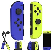FRGDOT Joy Cons Controller for Switch,Left and Right Switch Controllers Compatible for Switch Joycons with Dual Vibration Support Wake up and Screenshot
