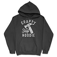 Crazy Dog T-Shirts Crappy Shop Hoodie Unisex Hoodie Funny Mechanic Graphic Hooded Sweatshirt