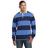 SPORT-TEK Classic Long Sleeve Rugby Polo F20