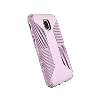 Speck Products Presidio Grip Samsung Galaxy J3 Case (fits Verizon J3 V 3rd Gen, AT&T Express Prime 3; Cricket Amp Prime 3, Sol 3; T-Mobile J3 Star), Ballet Pink/Ribbon Pink (112321-7248)