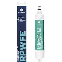 RPWFE Refrigerator Water Filter | Certified to Reduce Lead, Sulfur, and 50+ Other Impurities | Replace Every 6 Months for Best Results | Pack of 1