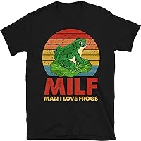 Funny Milf Man I Love Frogs T-Shirt, Humor Frogs Shirt, Milf Frogs Shirt, Milf Meme Shirt, Frog Meme Shirt, Frog Lovers
