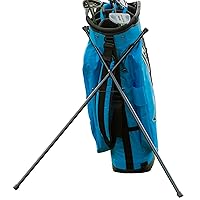 Golf Bag Stand Attachment Foldable Legs Only | Portable Attachment Legs Only Golf Stand | Lightweight Holder Stand for Mens Golf Bags Preventing Cart Bag Falls and Golf Club Damage