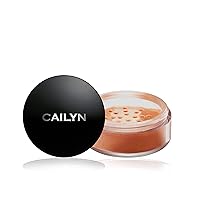 CAILYN Deluxe Mineral Makeup Blush Powder with Itay Mineral Natural Nail Shiner, MB-2 BURNT ORANGE
