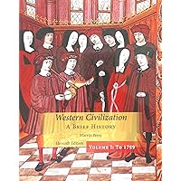 Western Civilization: A Brief History, Volume I Western Civilization: A Brief History, Volume I Paperback eTextbook