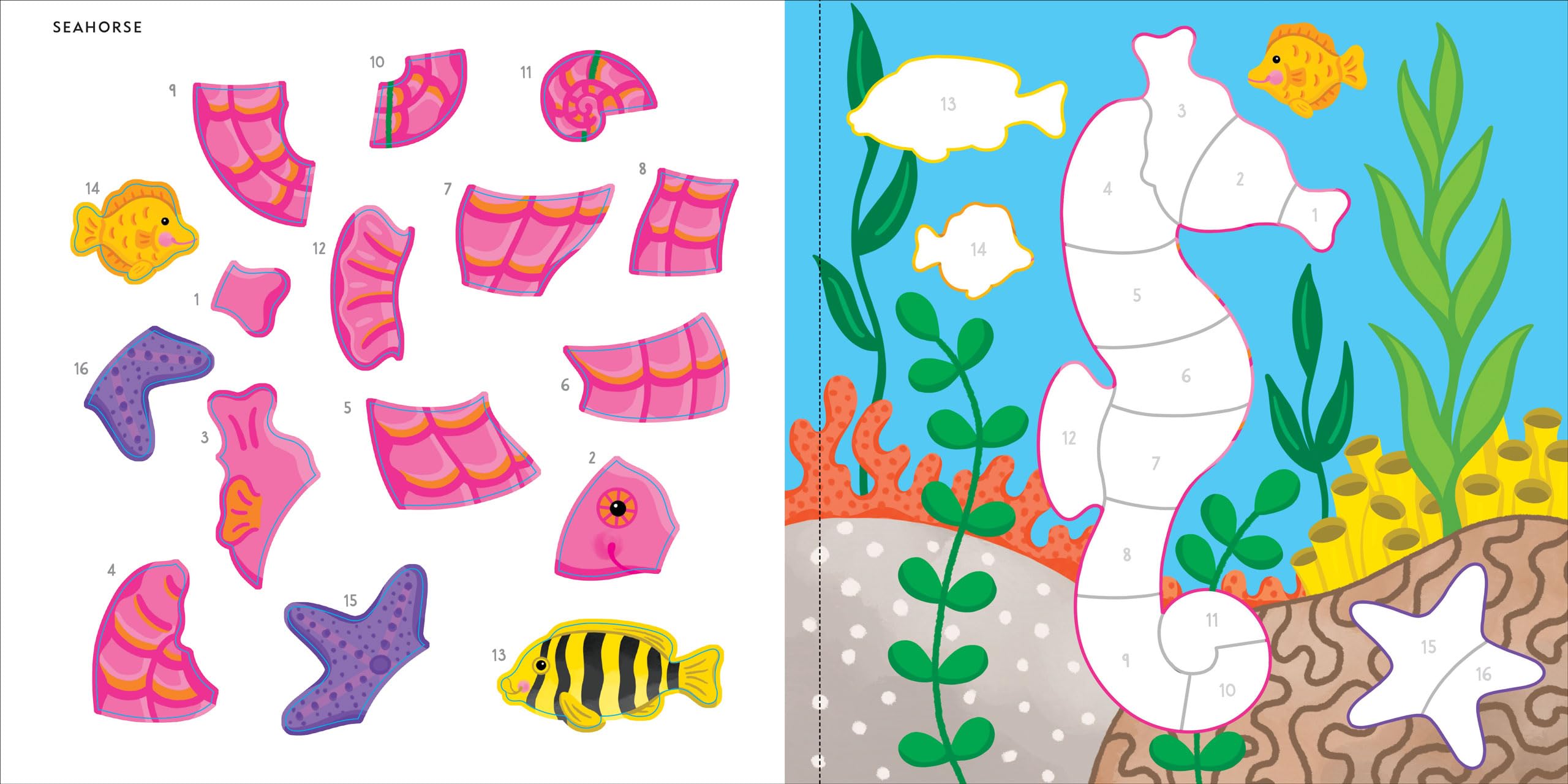 My First Color-By-Sticker Book - Under the Sea