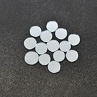 Embroiderymaterial Shisha Mirrors for Craft, Decoration and Embroidery (Round Shape, 1CM, 100Pcs)
