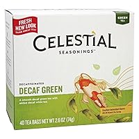 Celestial Seasonings Decaf Green Tea Bags - 40 ct