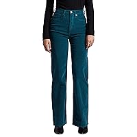Silver Jeans Co. Women's Highly Desirable High Rise Trouser Leg Pants