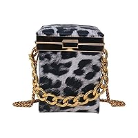 CREHNIL Zebra Print Purse Square Bucket Bag For Women Clutch Shoulder Crossbdoy Handbags