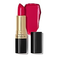 Lipstick, Super Lustrous Lipstick, Creamy Formula For Soft, Fuller-Looking Lips, Moisturized Feel, Cherry Blossom (028), 0.15 oz