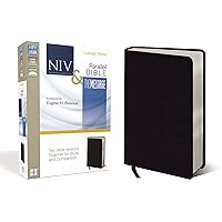 NIV, The Message, Parallel Bible, Large Print, Bonded Leather, Black: Two Bible Versions Together for Study and Comparison NIV, The Message, Parallel Bible, Large Print, Bonded Leather, Black: Two Bible Versions Together for Study and Comparison Bonded Leather