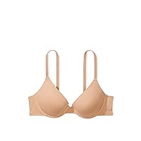 Victoria's Secret Pink Wear Everywhere Push Up Bra, Padded, Smoothing, Bras for Women, Purple (38DD)