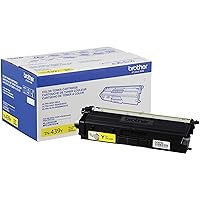 Brother TN439Y Ultra High-Yield Toner Cartridge (Yellow) in Retail Packaging