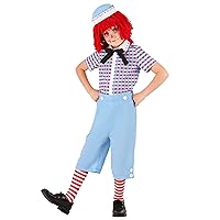 Fun Costumes Raggedy Andy Costume for Kids Boys - Andy Outfit, Medium