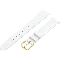 Hadley-Roma Women's LSL119RT 140 Genuine Leather Strap Watchband