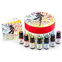 Chakra Synergy Blends Complete Undiluted Set 100% Pure, Undiluted, Therapeutic Grade