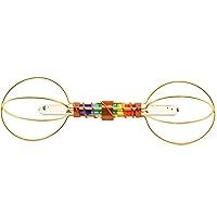 Crystal Wand - Meditation Healing Tool - Sky Vajra with Magnets & Copper Wire - 10