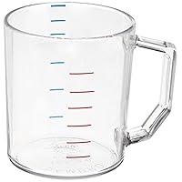 Cambro 25MCCW 1 Cup Capacity, Camwear Clear Polycarbonate Dry Measuring Cup