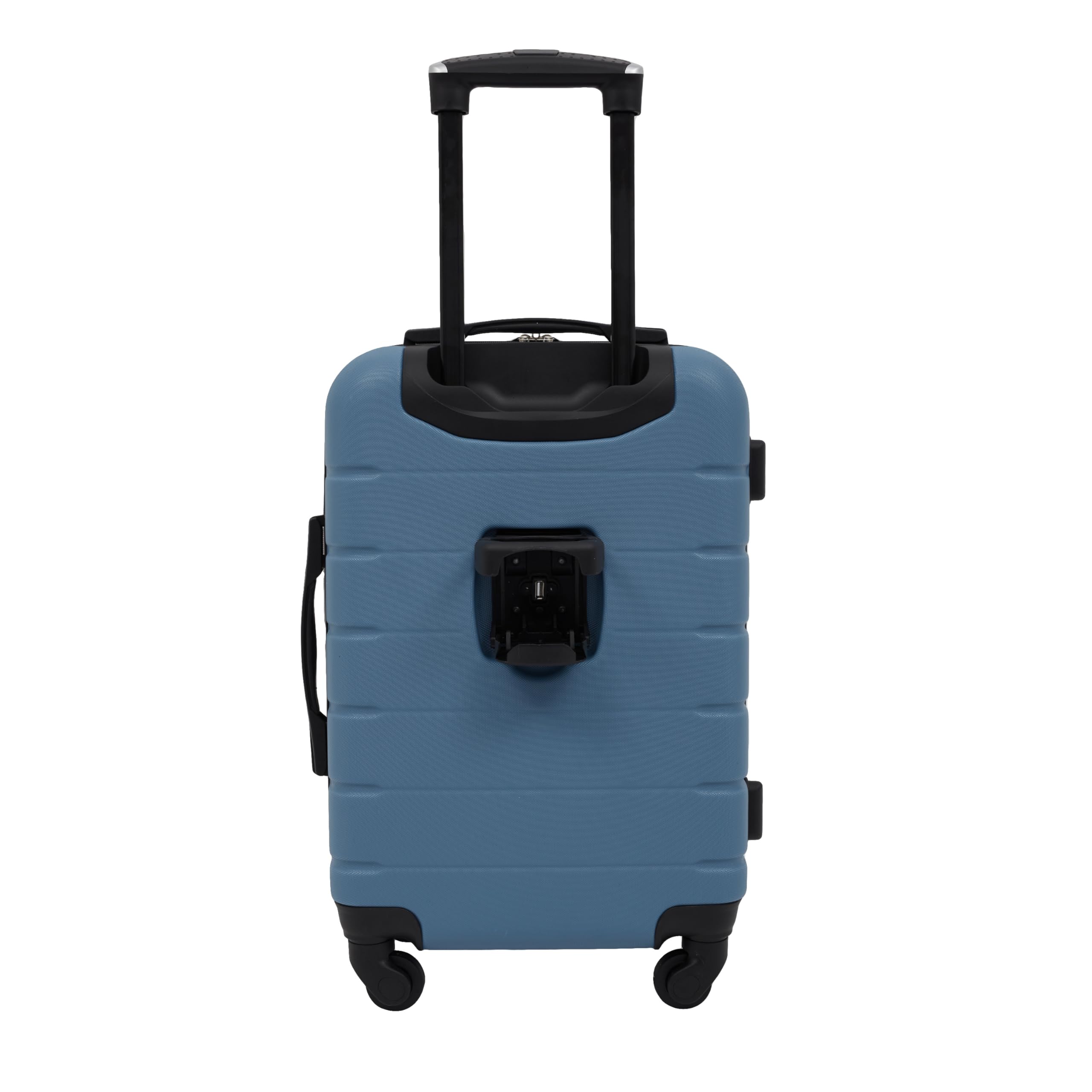 Wrangler Maverick 3 Piece Luggage Set, Blue Heaven