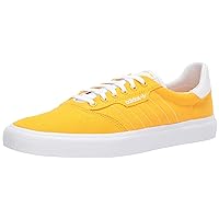 adidas Originals Men's 3MC Regular Fit Lifestyle Skate Inspired Sneakers Shoes, active Gold/White/White, 12 M US