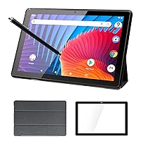 Android 11 Tablet 10 Inch, Lastest Tablet 128GB ROM+4GB RAM+1TB Expandable, Support 5G WiFi 6, 1.8GHz CPU 6000mAh Battery, 10.1