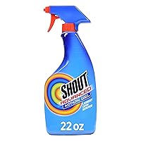 Shout Advanced Laundry Stain Remover Gel, Breaks Down 100+ Types of Tough Stains - 22oz Spray