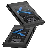 SABRENT Rocket CFX 512GB CFexpress Type B Memory Card 2 Pack, R1700MB/s W1500MB/s (CF-XTBT-512X2)