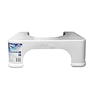 Step and Go Toilet Stool 7” New - Proper Toilet Posture for Healthier Results