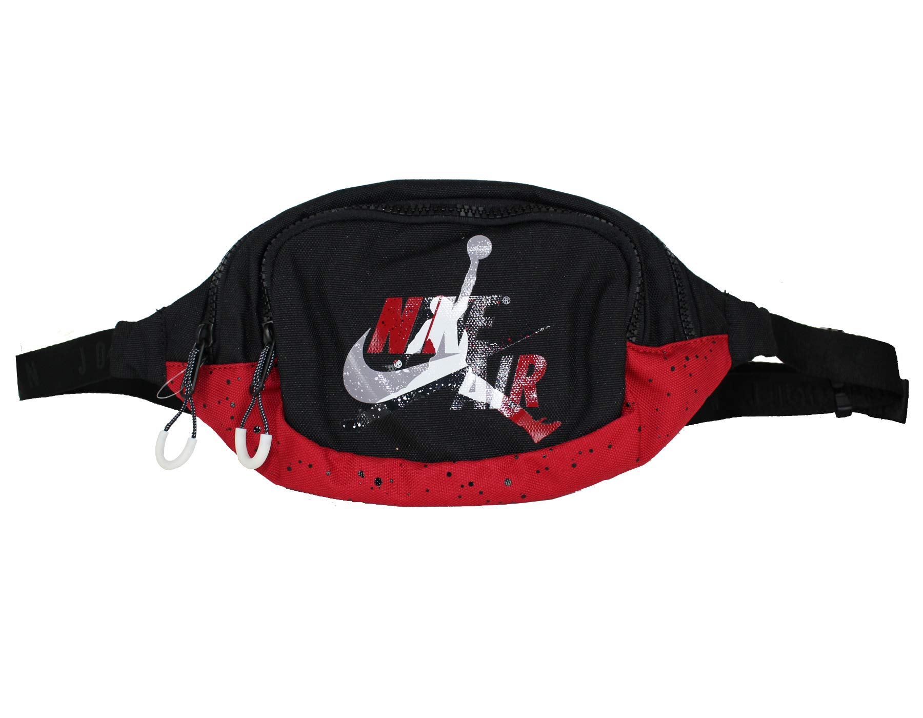 Nike Jordan Jumpman Classic Crossbody Bag (One Size, Black Gym Red)