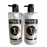 Botanical Organic Shampoo and Conditioner Set-Nontoxic, Gentle and Chemical Free-Made in Japan 16.2 FL OZ Each.