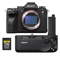 Sony Alpha 1 Full Frame Mirrorless Digital Camera Bundle with VG-C4EM Vertical Grip, 160GB Cfexpress Card