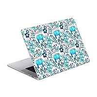 Head Case Designs Officially Licensed Micklyn Le Feuvre Dusty Pink White and Teal Elephant Patterns 2 Vinyl Sticker Skin Decal Cover Compatible with MacBook Pro 16