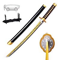 Amazon.com: Sharp Anime Katana Demon Slayer Sword Real Metal- High Carbon  Steel Handmade Kimetsu no Yaiba Sword, Cosplay Anime Sword : Everything Else
