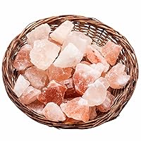Pink Himalayan Salt Chunks Natural Rock Pieces Health Bath Spa Detox Sole Salt Chunks Food Grade 3 Kg Salt Chunks 6.6 lbs Packed in Clear Bag