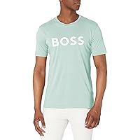 BOSS Men's Bold Logo Short-Sleeve Jersey T-Shirt