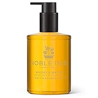 Whiskey & Water Bath & Shower Gel | Luxury Mens Body Wash with Fine British Fragrance Oils | Vegan Body Wash & Paraben Free Body Wash (8.45 oz)