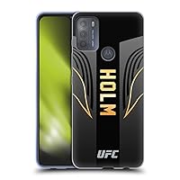 Head Case Designs Officially Licensed UFC Fighter Kit Holly Holm Soft Gel Case Compatible with Motorola Moto G50